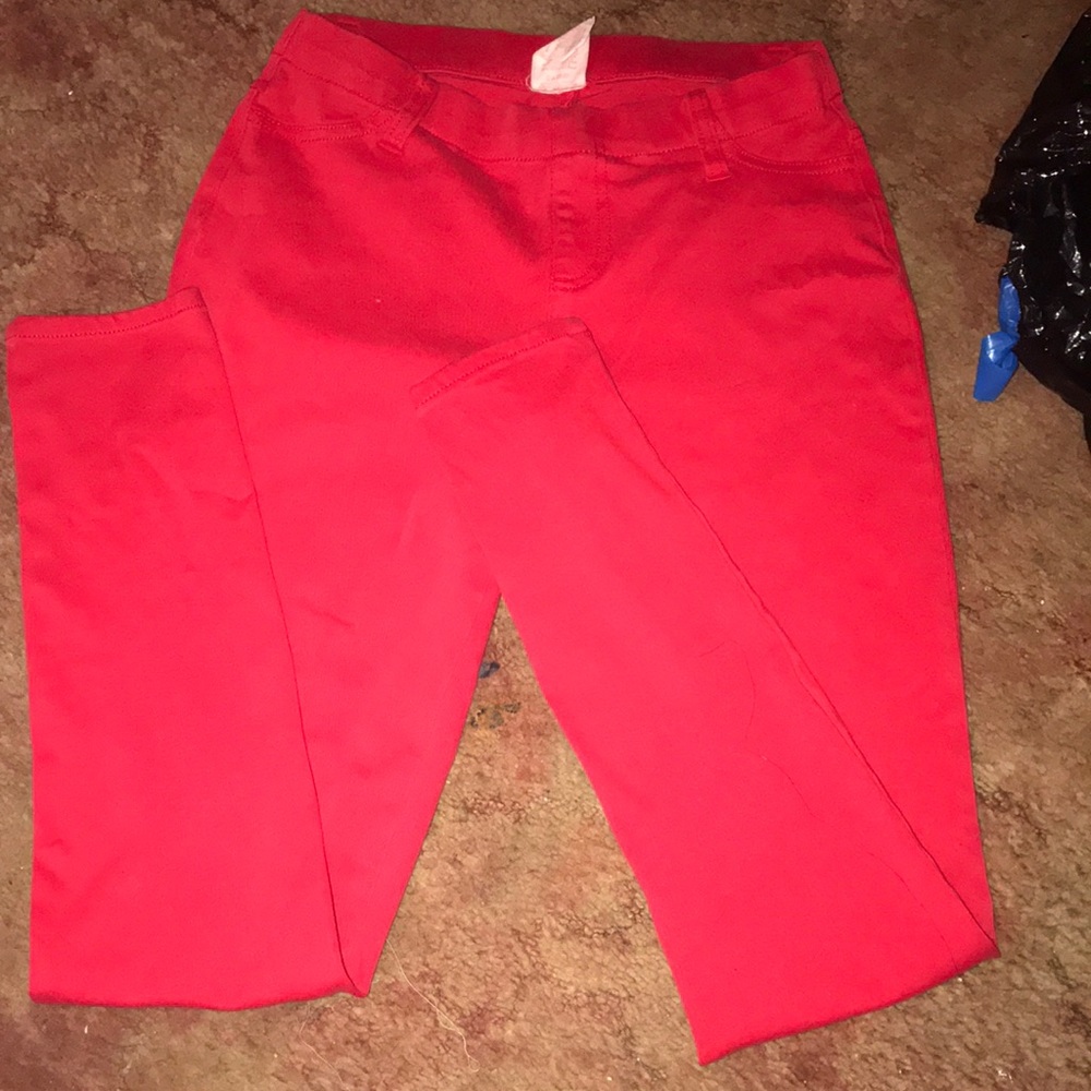 Faded Glory Red Tights